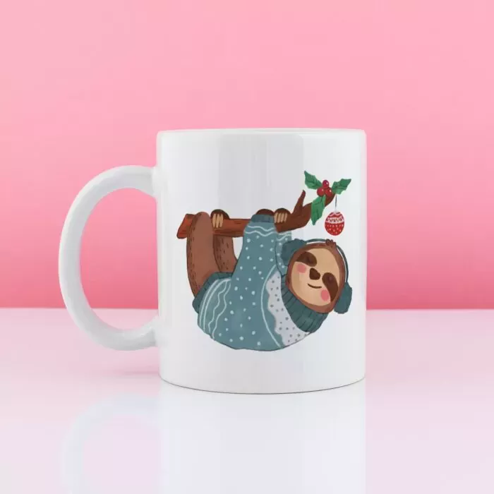 Personalizowany kubek prezent pod choinkę dla niego.