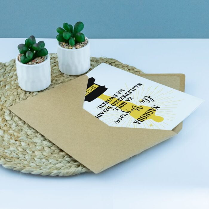 Personalizowana kartka NAGRODA DLA DZIADKA - obrazek 2