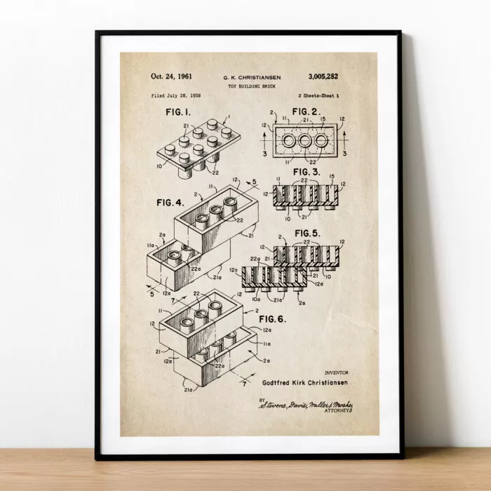 Plakat KLOCKI LEGO #1