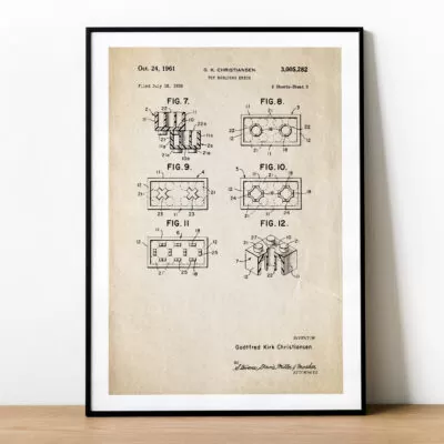 Plakat PATENT LEGO