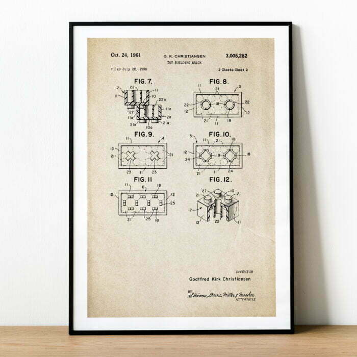 Plakat PATENT LEGO