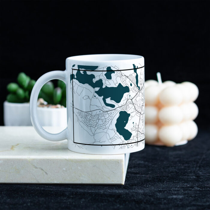 Kubek z mapą Olsztyna