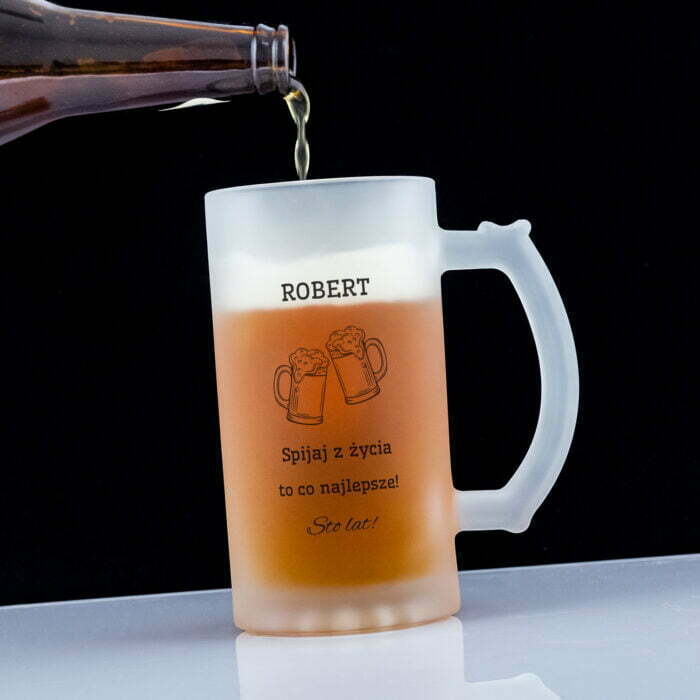 Kufel z nadrukiem na prezent