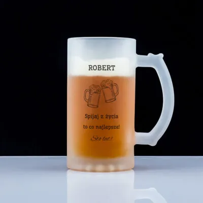 Kufel z nadrukiem na prezent