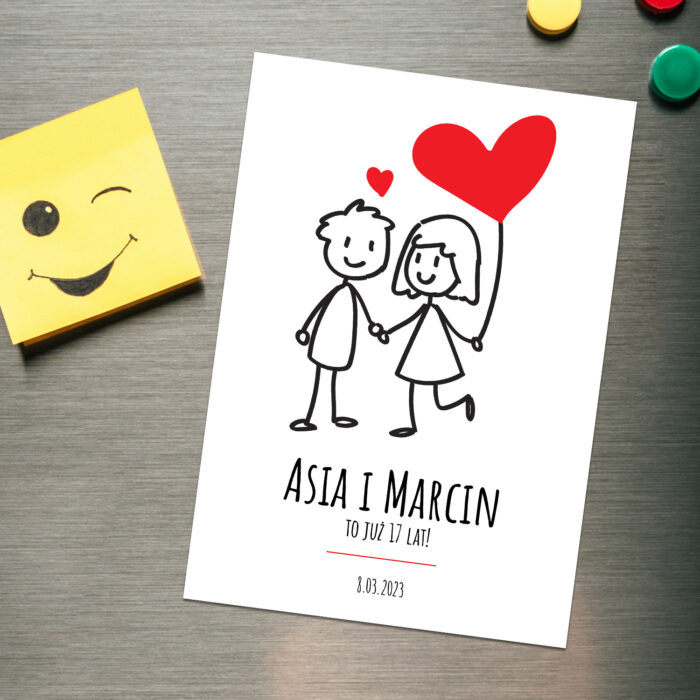 Magnes na lodówkę, prezent dla chłopaka