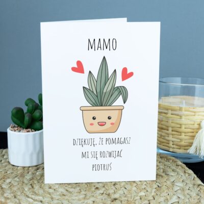 Personalizowana kartka na Dzień Matki