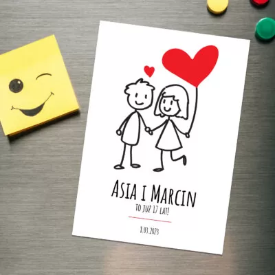 Magnes na lodówkę, prezent dla chłopaka