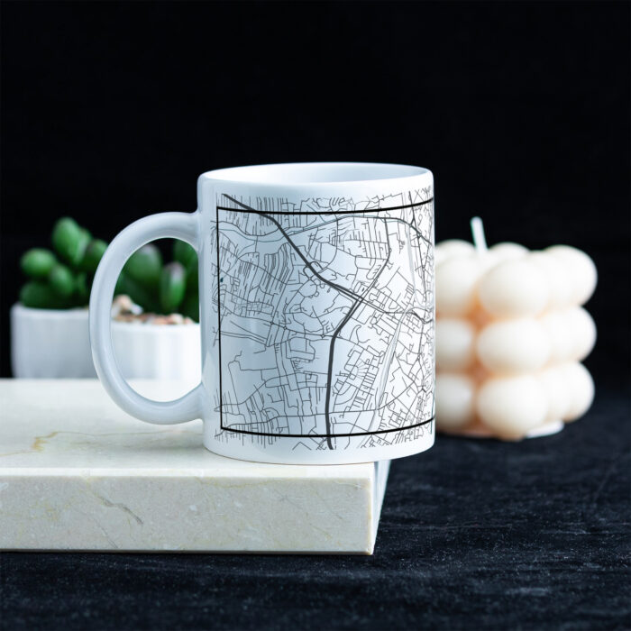 Kubek z mapą Rzeszowa