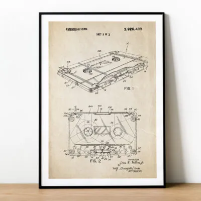 Patent na kasetę magnetofonową