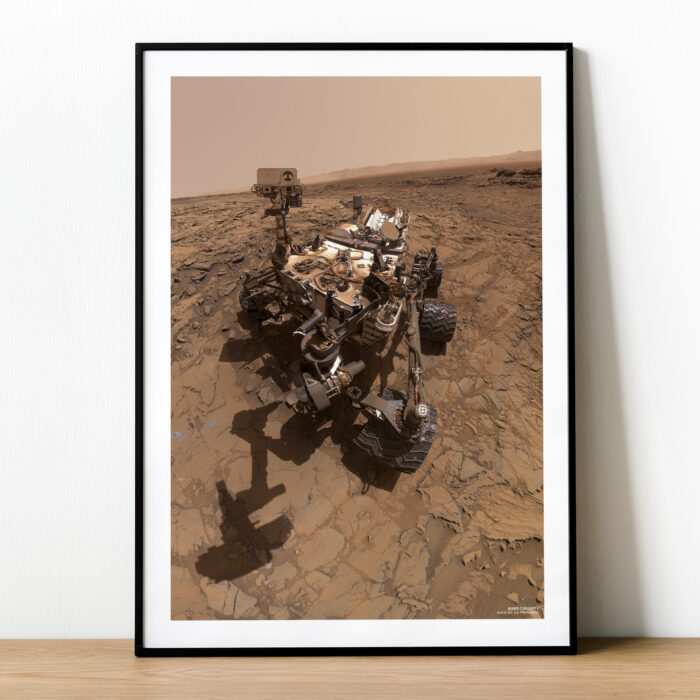 Plakat Mars Curiosity