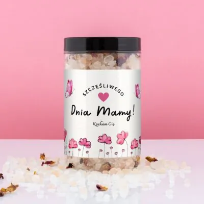 Sól do kąpieli prezent dla mamy