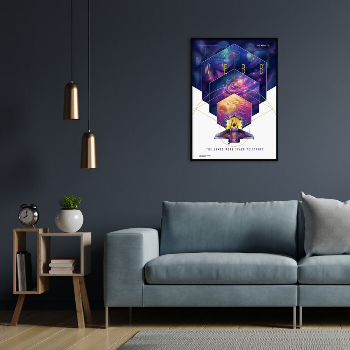 Plakat Kosmiczny Teleskop Jamesa Webba