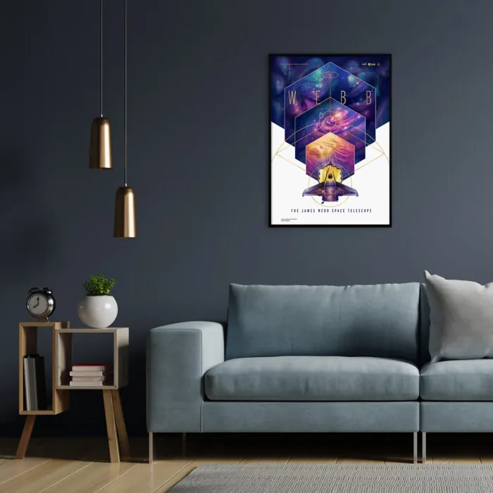 Plakat Kosmiczny Teleskop Jamesa Webba