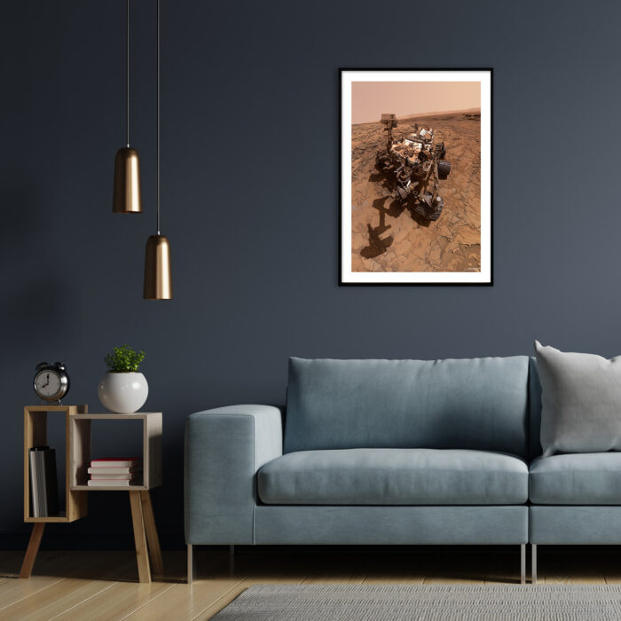 Plakat Mars Curiosity