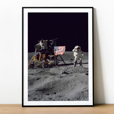 Plakat Apollo 16, lądownik