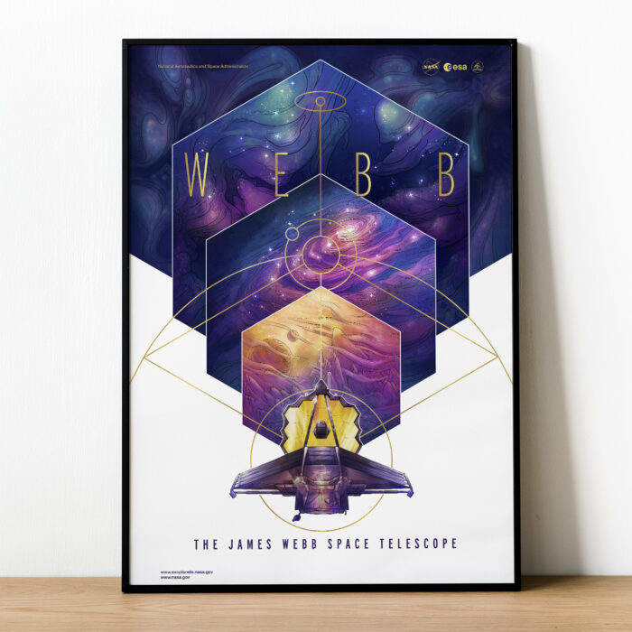 Plakat Kosmiczny Teleskop Jamesa Webba