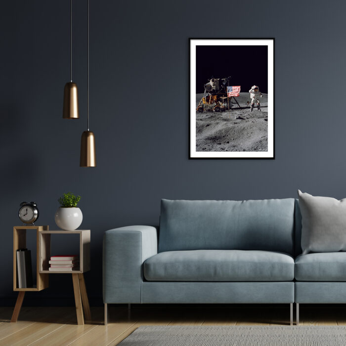 Plakat Apollo 16, lądownik