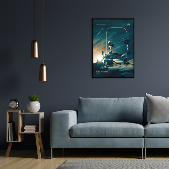 Plakat Mars Curiosity