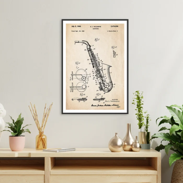 Patent na Saksofon