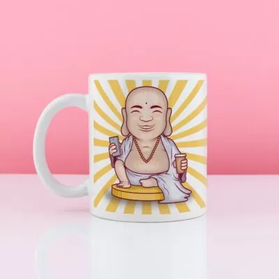 Kubek personalizowany BUDDA - Prezent dla chłopaka