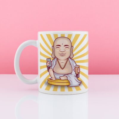 Kubek personalizowany BUDDA - Prezent dla chłopaka