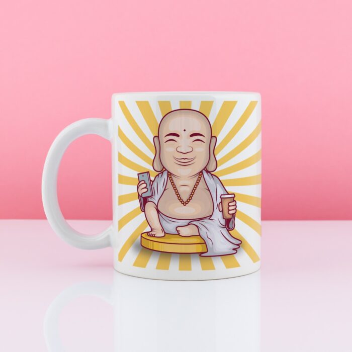 Kubek personalizowany BUDDA - Prezent dla chłopaka