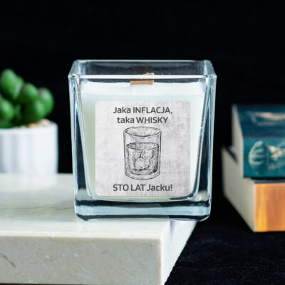 Świeca INFLACJA, prezent dla chłopaka